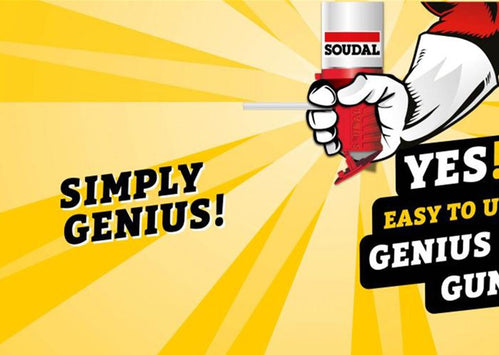 Add A Touch Of Genius... With Soudal Genius Gun® Expanding Foam