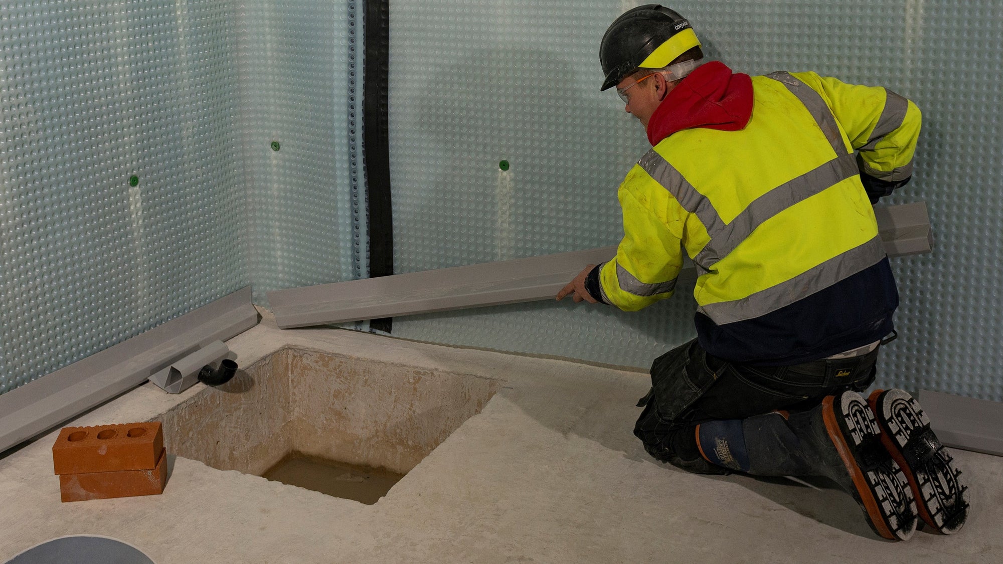Watertrace Protection Platinum AquaTrack Drainage System - Below Ground Water Management ...