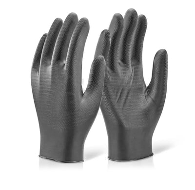 Beeswift GloveZilla Heavy Duty Nitrile 'Gripper' Examination Gloves