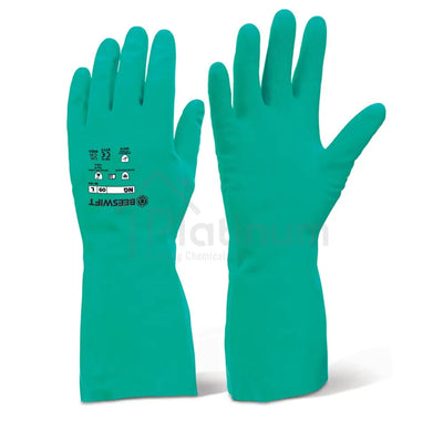 Beeswift Green Nitrile Gloves