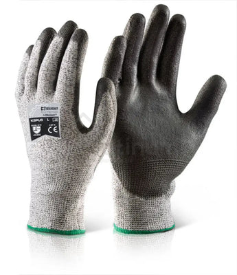 Beeswift Polyurethane Palm Coated Cut Resistant Lightweight Work Gloves
