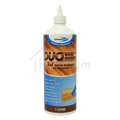 Bond-It Duo 2 in 1 Water Resistant Wood Glue