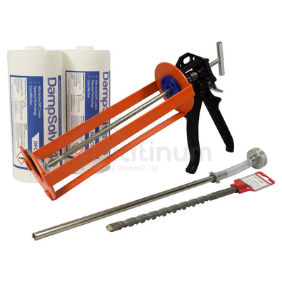 DampSolve-40 High Strength Damp Proof Cream - 1 Litre Cartridge Kits