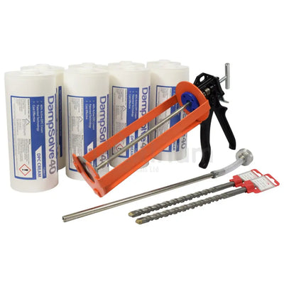 DampSolve-40 High Strength Damp Proof Cream - 1 Litre Cartridge Kits