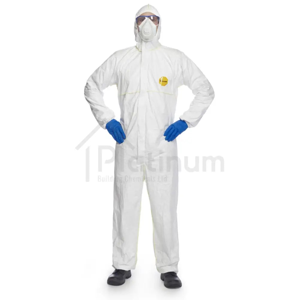Overall Protection Suit Disposable Painter Coverall Suit Safety Type 5 6 With Ho - Foto 6