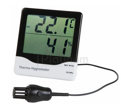 ETI 810-140 Therma-Hygrometer - With Internal Sensor & External Temperature Probe