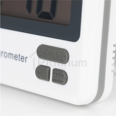 ETI 810-145 Therma-Hygrometer - With Digital Display & Comfort Icons