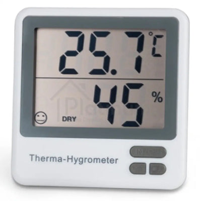 ETI 810-145 Therma-Hygrometer - With Digital Display & Comfort Icons