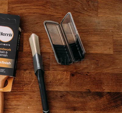 Harris Ultimate Woodwork Stain & Varnish Precision Paint Brush