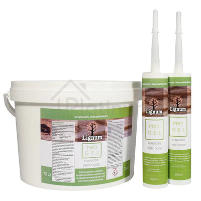 Lignum Pro Gel - Deep Penetrating Woodworm & Dry Rot Treatment