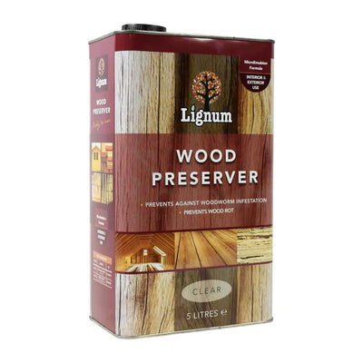 Lignum Ready-to-Use Wood Preserver - Woodworm & Dry Rot Preserver