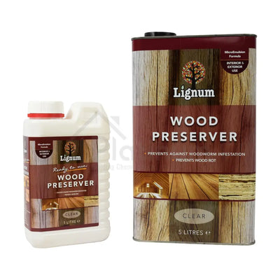 Lignum Ready-to-Use Wood Preserver - Woodworm & Dry Rot Preserver