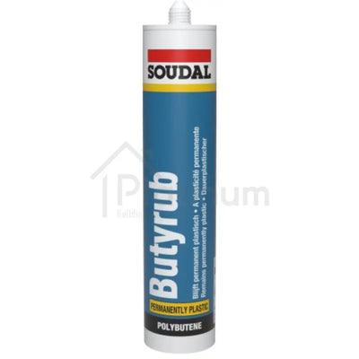Soudal Butyrub - Polybutene Non Setting Mastic