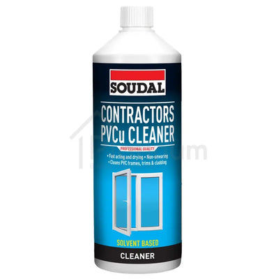 Soudal Contractors PVCu Solvent Frame Cleaner