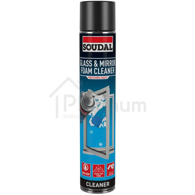 Soudal Glass & Mirror Foam Spray Cleaner