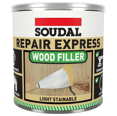 Soudal Repair Express 2-Part Wood Filler