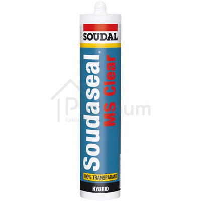 Soudal Soudaseal MS Clear - Hybrid Sealant & Adhesive