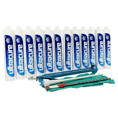 Ultracure Damp Proof Cream - 380ml Cartridge Kits