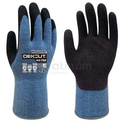 Wonder Grip WG-780 DEXCUT® - Cut Resistant Thermal Gloves (Nitrile Palm) - ISO Cut Level D