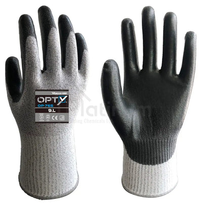 Wonder Grip OP-765 OPTY™ - Cut Resistant Gloves (PU Palm) - ISO Cut Level B