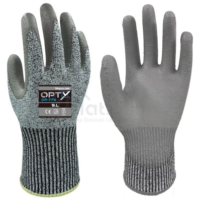 Wonder Grip OP-775 OPTY™ - Cut Resistant Gloves (PU Palm) - ISO Cut Level C