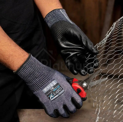 Wonder Grip OP-785 OPTY™ - Cut Resistant Gloves (PU Palm) - ISO Cut Level D