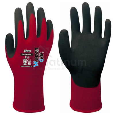 Wonder Grip WG-1857W NEO - Ultra Lightweight Gloves (Nitrile Palm)
