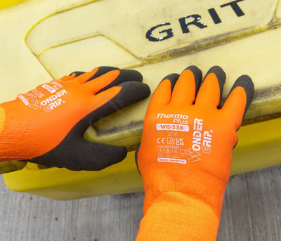 Wonder Grip WG-338 THERMO PLUS - Thermal & Water Resistant Gloves (Latex Palm)