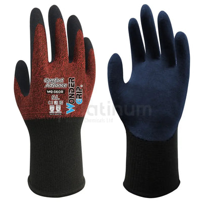 Wonder Grip WG-360R COMFORT ADVANCE - General Purpose Gloves (Latex Palm)