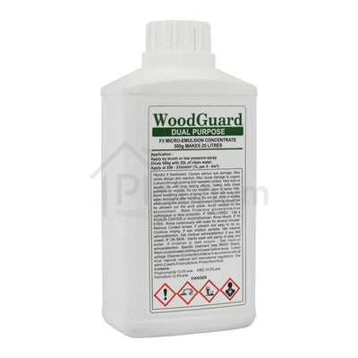 WoodGuard Dual Fungicide & Insecticide - Woodworm & Dry Rot Treatment