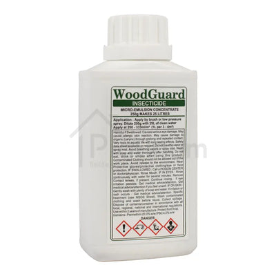 WoodGuard Insecticide - Woodworm Treatment