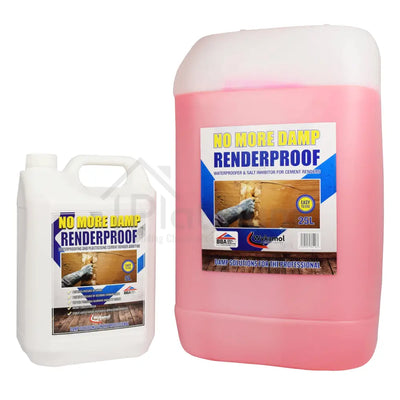 Waterproofer For Rendering RenderProof Render Additive | Salt Inhibitor Waterproofer – Platinum ...